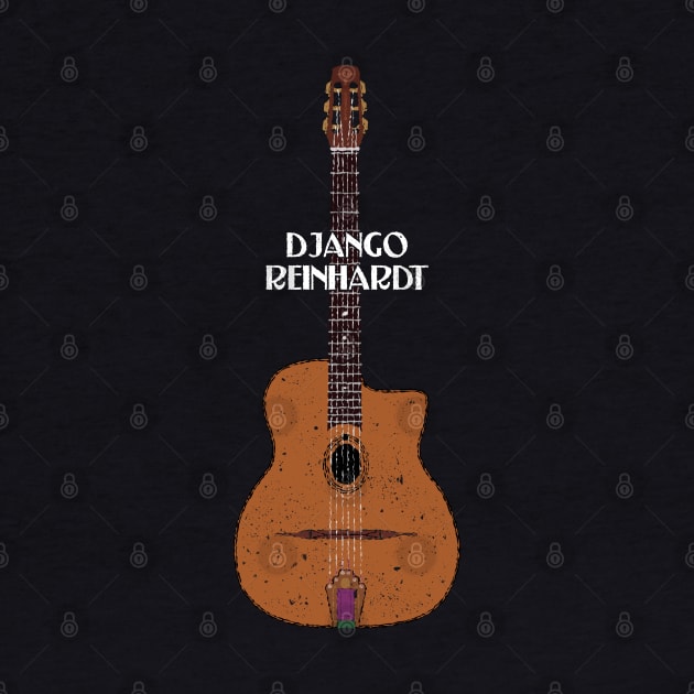 Django Reinhardt Gypsy Jazz Guitar by Daniel Cash Guitar